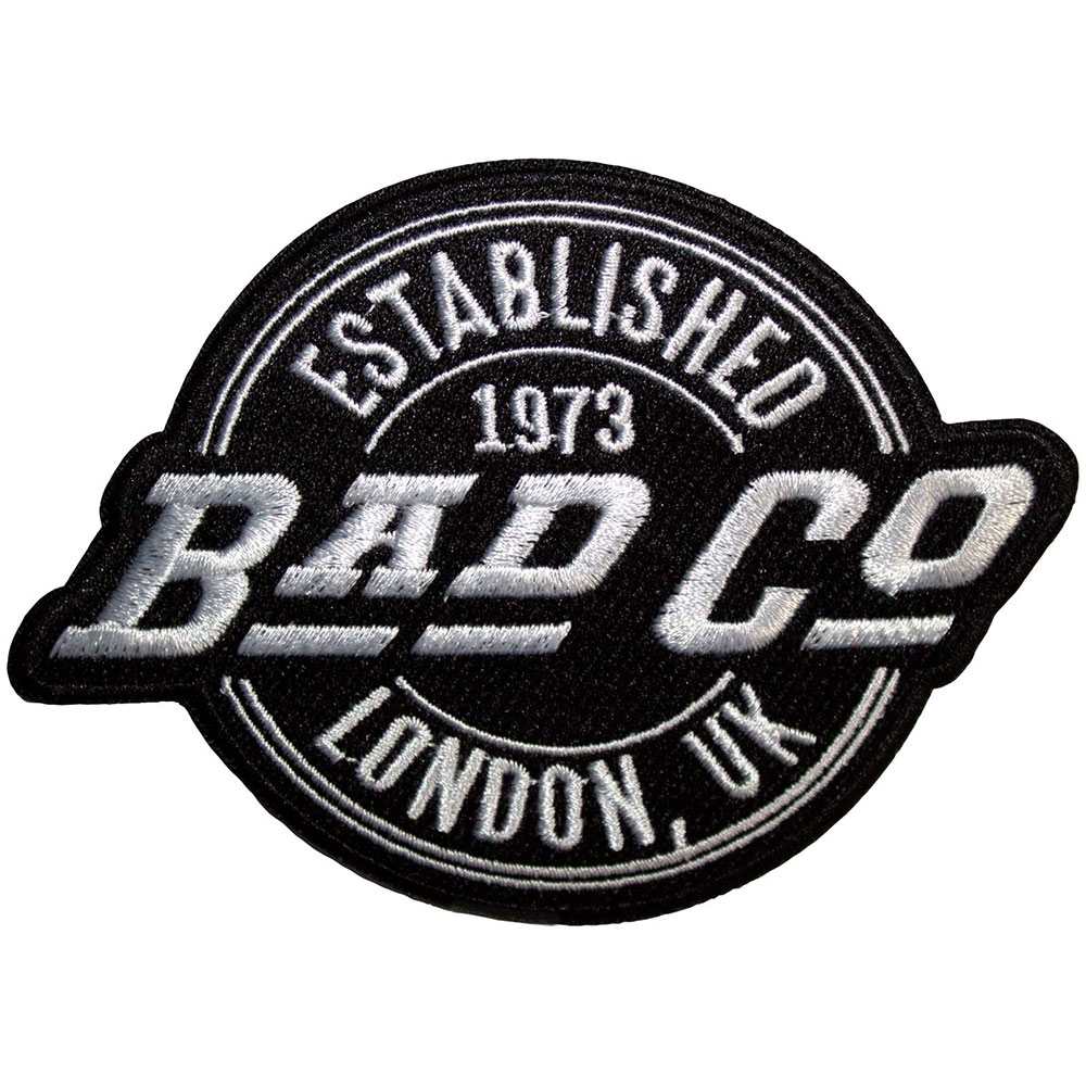 Bad Company - Est. 1973 Circle Logo Pièce - Noir/Blanc